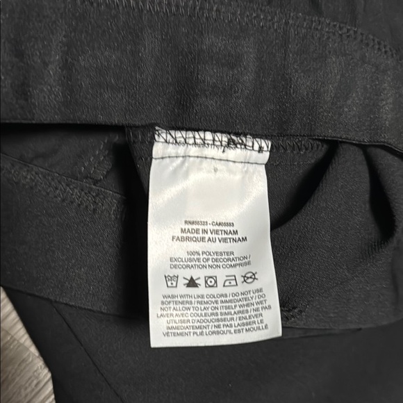 NIKE PRO DRI-FIT Black Running/Track Pants Size M - Picture 3 of 8